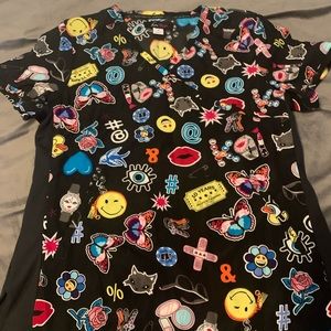 Koi Scrub top